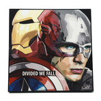 Ironman / Captain America (10"W x 10"H x 1"D)