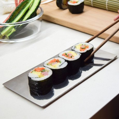 Titanium Sushi Plate