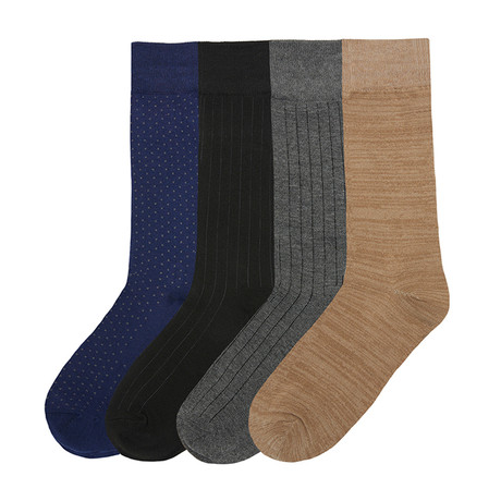 Essential Dress Socks // Pack of 4