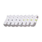 Low Cut Sock Performance // White // Pack of 8