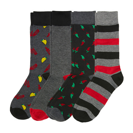 Taco Sock // Pack of 4