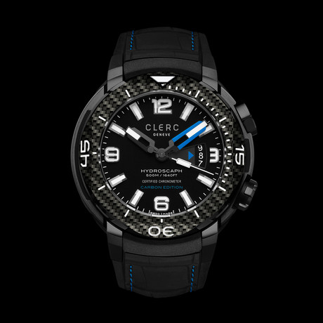 Clerc Hydroscaph H1 Chronometer Automatic // H1-4C-12R-8 // Store Display