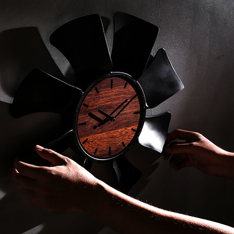 Radiator Fan Clock