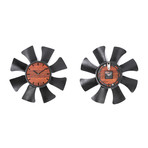 Radiator Fan Clock