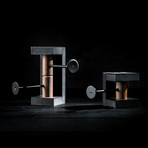 Exhaust Valve Hanger // 2 Stack (Black)