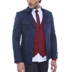 Powell Coat // Navy (Euro: 46)