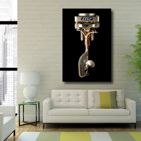 Elto Outboard Motor (Framed // 20"W x 26"H)