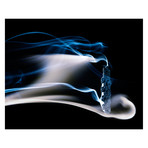 Matchbook Ghostly Smoke A (Framed // 26"W x 20"H)