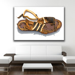 Glass Beach Adidas Sneaker (Framed // 26"W x 20"H)