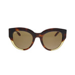 Ferragamo // Women's SF855S Sunglasses // Tortoise + Turtle + Brown