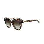 Ferragamo // Women's SF861S Sunglasses // Military Havana + Brown Gradient