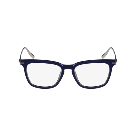 Ferragamo // Acetate + Metal Eyeglasses // Midnight Blue