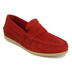 Othello Boat Shoes // Red (Euro: 42)