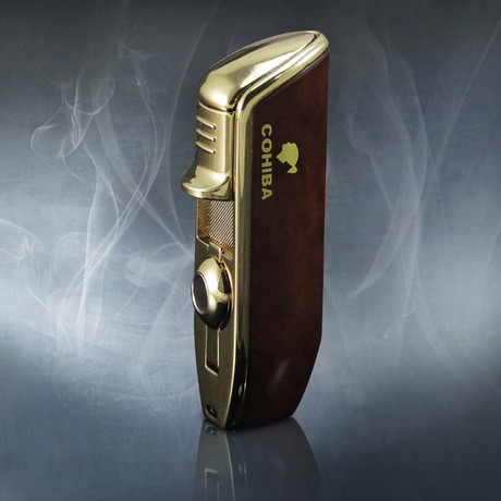 Cohiba Habana Cuba Cigars // Stiletto Torch Lighter + Punch