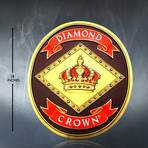 Diamond Crown Cigars // Original Vintage Ceramic Sign