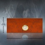 Burl Wood // Luxury Cigar Humidor 50Ct