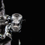 Thick Quartz Banger Beer Tap In-Line Perc Pipe // 9"