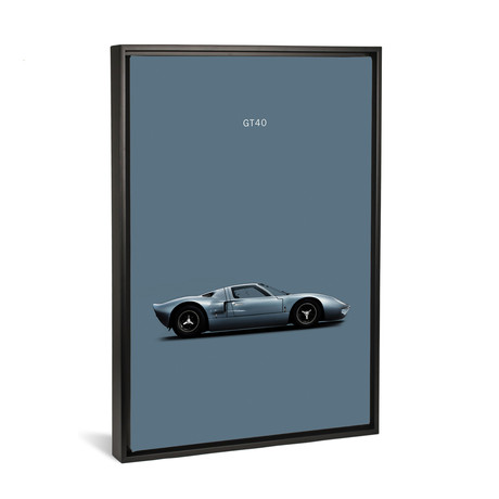 Ford GT40 (26"W x 18"H x 0.75"D)