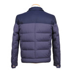 Puffer Jacket // Navy Blue (XS)