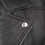 Leather Vest // Black (L)