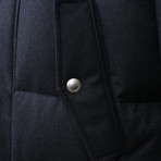 Alfredo Coat // Navy Blue (S)