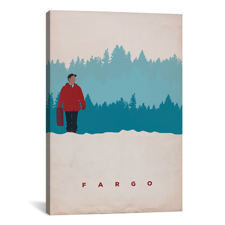 Fargo // Lester Nygaard // Minimalist Poster (26"W x 18"H x 0.75"D)