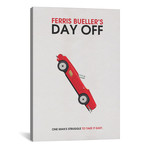 Ferris Bueller`s Day Off // Alternative Minimalist Poster (18"W x 26"H x 0.75"D)