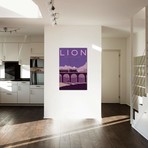 Lion // Alternative Poster (26"W x 18"H x 0.75"D)