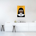 Sister Act // Minimalist Poster (26"W x 18"H x 0.75"D)