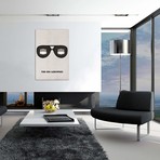 The Big Lebowski // Minimalist Poster II (26"W x 18"H x 0.75"D)