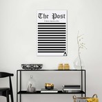 The Post // Minimalist Poster (26"W x 18"H x 0.75"D)