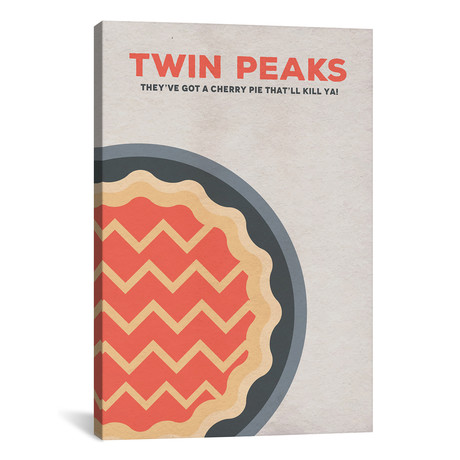 Twin Peaks // Alternative Poster (26"W x 18"H x 0.75"D)
