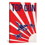 Top Gun // Alternative Poster (26"W x 18"H x 0.75"D)