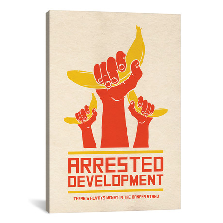 Arrested Development // Alternative Poster (26"W x 18"H x 0.75"D)
