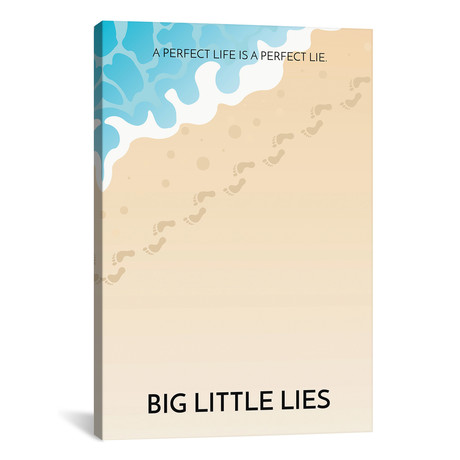 Big Little Lies // Alternative Poster (26"W x 18"H x 0.75"D)