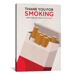 Thank You For Smoking // Alternative Poster (26"W x 18"H x 0.75"D)