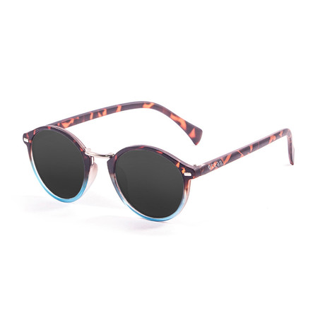 Lille Sunglasses // Matte Demy Brown + Blue (Matte Demy Brown, Blue)