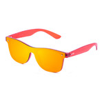 Messina Sunglasses // Matte Red + Yellow (Matte Red, Yellow)