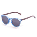 Lizardwood Sunglasses // Transparent Blue + Smoke (Transparent Blue, Smoke)