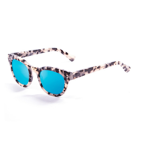 Santa Cruz Sunglasses // Demy Black White + Blue (Demy Black White, Blue)