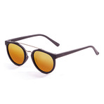 Classic-I Sunglasses // Matte Black + Orange (Matte Black, Orange)