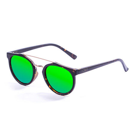 Classic-I Sunglasses // Demy Brown + Green (Demy Brown, Green)