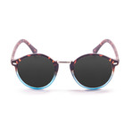 Lille Sunglasses // Matte Demy Brown + Blue (Matte Demy Brown, Blue)