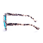 Santa Cruz Sunglasses // Demy Black White + Blue (Demy Black White, Blue)