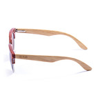 Medano Sunglasses // Bamboo Brown + Green (Bamboo Brown, Green)