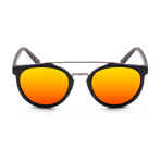 Classic-I Sunglasses // Matte Black + Orange (Matte Black, Orange)