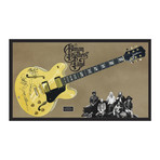 Framed + Autographed Guitar // Allman Brothers