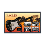 Framed + Autographed Guitar // Eagles