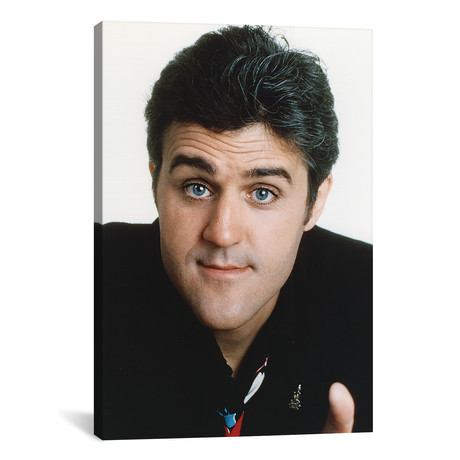 Jay Leno Portrait In Black Polo Shirt // Movie Star News