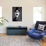 Vintage Charlie Chaplin // Rob Snow (26"W x 18"H x 0.75"D)